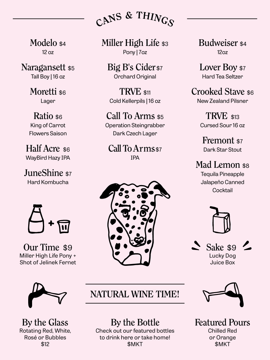 fort greene beer and wine